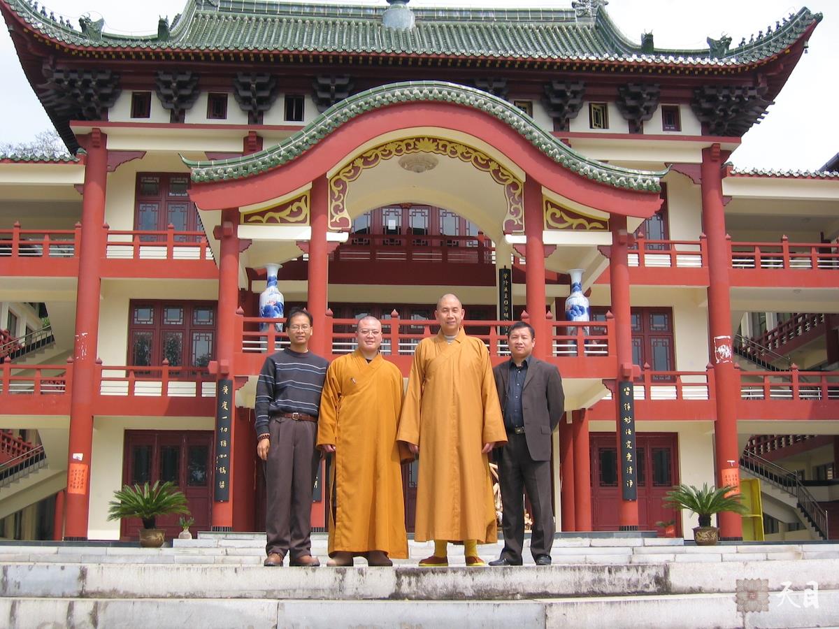 20060308圣观法师在宝峰寺江西佛学院